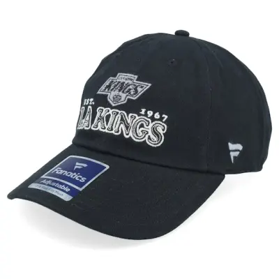 Fanatics - NHL Svart unconstructed Keps - Los Angeles Kings Unstructured Black Dad Cap @ Hatstore