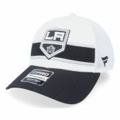 Fanatics - NHL Vit trucker Keps - Los Angeles Kings Authentic Pro Draft White/Black Trucker @ Hatstore