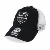 Keps Los Angeles Kings Blue Hill 47 Closer Mesh Black/White Unconstructed - 47 Brand - Svart Reglerbar