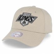 Keps Los Angeles Kings Low Pro Strapback Sand Adjustable - Mitchell & Ness - Beige Reglerbar