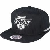Keps Los Angeles Kings Riptop Honeycomb Black Snapback - Mitchell & Ness - Svart Snapback