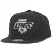 Keps LA Kings Wool Solid - Mitchell & Ness - Svart Snapback