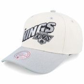 Mitchell&Ness - NHL Beige adjustable Keps - Los Angeles Kings Retro Type Pro Off White/Grey Adjustable @ Hatstore