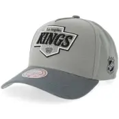 Mitchell&Ness - NHL Grå adjustable Keps - Los Angeles Kings Legendary Home Pro Cap Grey A-frame Adjustable @ Hatstore