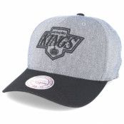 Mitchell&Ness - NHL Grå adjustable Keps - Los Angeles Kings Link Flex 110 Grey/Blue Adjustable @ Hatstore