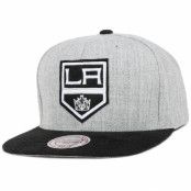 Mitchell&Ness - NHL Grå snapback Keps - LA Kings Heather Micro Snapback @ Hatstore