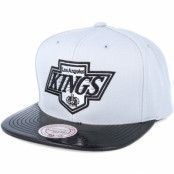 Mitchell&Ness - NHL Grå snapback Keps - LA Kings Patent 2T/Tonal Snapback @ Hatstore