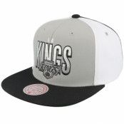 Mitchell&Ness - NHL Grå snapback Keps - Los Angeles Kings Billboard 2 Vintage Grey/Black Snapback @ Hatstore