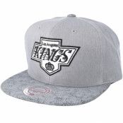 Mitchell&Ness - NHL Grå snapback Keps - Los Angeles Kings Dark Hologram Snapback @ Hatstore