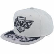 Mitchell&Ness - NHL Grå snapback Keps - Los Angeles Kings Munch Time Vintage Grey Snapback @ Hatstore