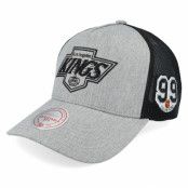 Mitchell&Ness - NHL Grå trucker Keps - Los Angeles Kings Vintage Grey Heather Trucker @ Hatstore