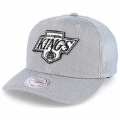 Mitchell&Ness - NHL Grå trucker Keps - Los Angeles Kings Washout 110 Flexfit Grey trucker Adjustable @ Hatstore