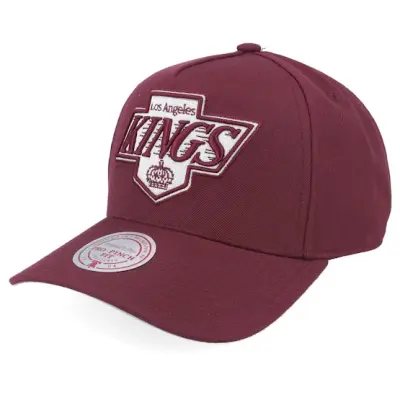 Mitchell&Ness - NHL Lila adjustable Keps - Los Angeles Kings Fashion Pro Vintage Dark Purple A-Frame Adjustable @ Hatstore