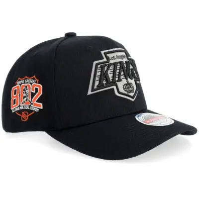Mitchell&Ness - NHL Svart adjustable Keps - Hatstore Exclusive x Los Angeles Kings Classic Red Black A-frame Adjustable @ Hatstore