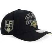 Mitchell&Ness - NHL Svart adjustable Keps - Hatstore Exclusive x Los Angeles Kings Hs Pro Crown Black A-frame Adjustable @ Hatstore