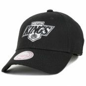 Mitchell&Ness - NHL Svart adjustable Keps - LA Kings Low Pro Black Adjustable @ Hatstore