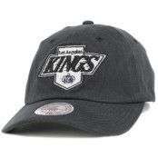 Mitchell&Ness - NHL Svart adjustable Keps - LA Kings Washed Cotton 110 Black Adjustable @ Hatstore