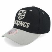 Mitchell&Ness - NHL Svart adjustable Keps - Los Angeles Kings All In 2.0 Pro Black/Grey Adjustable @ Hatstore