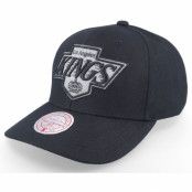 Mitchell&Ness - NHL Svart adjustable Keps - Los Angeles Kings Team Ground 2.0 Pro Black Adjustable @ Hatstore