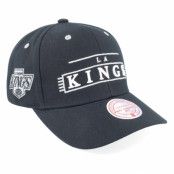 Mitchell&Ness - NHL Svart adjustable Keps - Los Angeles Kings Team Lofi Pro Black Adjustable @ Hatstore