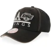 Mitchell&Ness - NHL Svart adjustable Keps - Los Angeles Kings Trumble Pro Black A-Frame Adjustable @ Hatstore