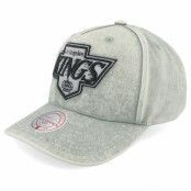 Mitchell&Ness - NHL Svart adjustable Keps - Los Angeles Kings Washed Out Tonal Pro Vintage Black A-frame Adjustable @ Hatstore