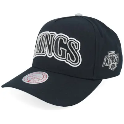 Mitchell&Ness - NHL Svart Keps - Los Angeles Kings Class Act Pro Vintage Black A-Frame Adjustable @ Hatstore
