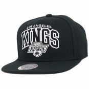 Mitchell&Ness - NHL Svart snapback Keps - LA Kings Black And White Arch Snapback @ Hatstore