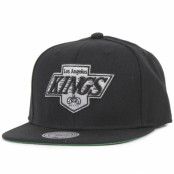 Mitchell&Ness - NHL Svart snapback Keps - LA Kings Wool Solid @ Hatstore