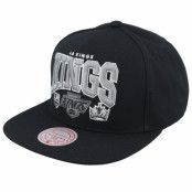 Mitchell&Ness - NHL Svart snapback Keps - Los Angeles Kings Champ Stack Vintage Black Snapback @ Hatstore