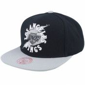 Mitchell&Ness - NHL Svart snapback Keps - Los Angeles Kings Circle Splash Vintage Black Snapback @ Hatstore