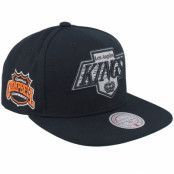 Mitchell&Ness - NHL Svart snapback Keps - Los Angeles Kings Conference Patch Vintage Cap Black Snapback @ Hatstore