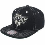 Mitchell&Ness - NHL Svart snapback Keps - Los Angeles Kings Contrast Natural Vintage Black Snapback @ Hatstore