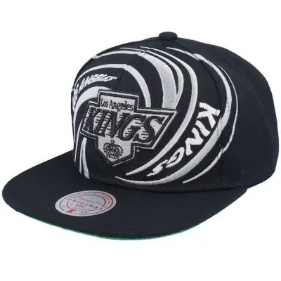 Mitchell&Ness - NHL Svart snapback Keps - Los Angeles Kings Don't Get It Twisted Vintage Black Snapback @ Hatstore