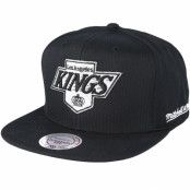 Mitchell&Ness - NHL Svart snapback Keps - Los Angeles Kings Riptop Honeycomb Black Snapback @ Hatstore