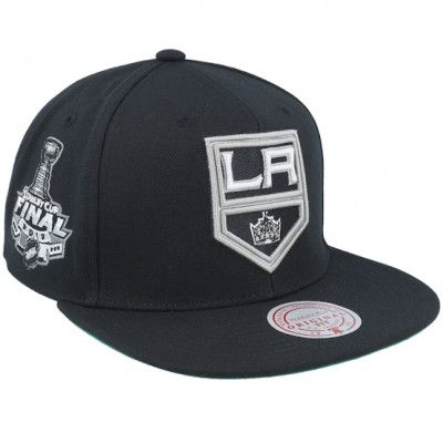 Mitchell&Ness - NHL Svart snapback Keps - Los Angeles Kings Top Spot Black Snapback @ Hatstore