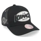 Mitchell&Ness - NHL Svart trucker Keps - Los Angeles Kings Team Seal Vintage Black Trucker @ Hatstore