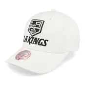 Mitchell&Ness - NHL Vit adjustable Keps - Los Angeles Kings All In Pro White Adjustable @ Hatstore