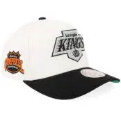 Mitchell&Ness - NHL Vit adjustable Keps - Los Angeles Kings Nostalgic Pro Crown White/Black A-Frame Adjustable @ Hatstore