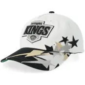 Mitchell&Ness - NHL Vit adjustable Keps - Los Angeles Kings Shooting Stars Deadstock White/Black A-Frame Adjustable @ Hatstore