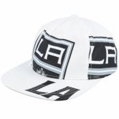 Mitchell&Ness - NHL Vit snapback Keps - Los Angeles Kings In Your Face Deadstock White Snapback @ Hatstore