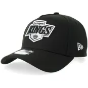 New Era - NHL Svart adjustable Keps - Kids Hatstore Exclusive x Los Angeles Kings 9FORTY Black A-frame Adjustable @ Hatstore