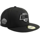 New Era - NHL Svart fitted Keps - Hatstore Exclusive x Los Angeles Kings 59FIFTY Black/Metal Pewter Fitted @ Hatstore