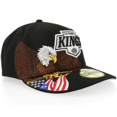 New Era - NHL Svart fitted Keps - Los Angeles Kings Am M 59FIFTY Black Fitted @ Hatstore