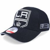 Outerstuff - NHL Svart adjustable Keps - Los Angeles Kings Big-Face Precurved Black Adjustable @ Hatstore