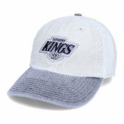 Twins Enterprise - NHL Grå unconstructed Keps - Los Angeles Kings Old School NHL Vintage Grey Dad Cap @ Hatstore