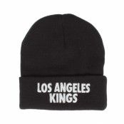 Mitchell&Ness - NHL Svart cuff Beanie - LA Kings Headline Cuff Knit @ Hatstore