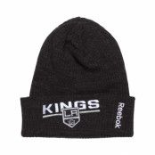 Reebok - NHL Svart cuff Beanie - LA Kings Locker Room 2 Knit @ Hatstore