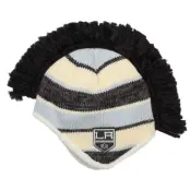 Reebok - NHL Svart pom Beanie - LA Kings Faceoff Mohawk Knit @ Hatstore