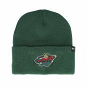 47 Brand - NHL Grön cuff Beanie - Minnesota Wild Haymaker Dark Green Cuff @ Hatstore